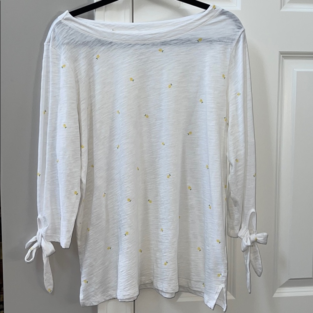 Lemon Print Old Navy Top